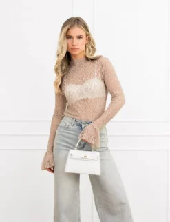 Maeve top taupe