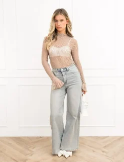 Maeve top taupe