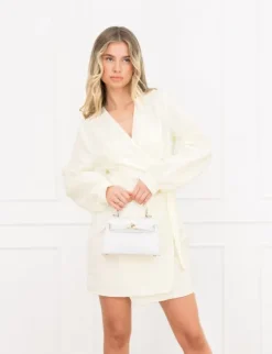 Manou jurk creme