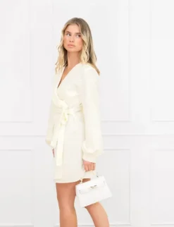 Manou jurk creme