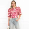 Manouk top fuchsia