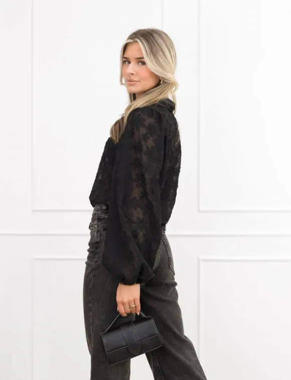 Marit blouse zwart