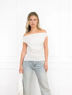 Marlie top wit
