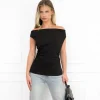 Marlie top zwart