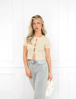 Mary top creme