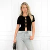 Mary top zwart