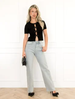 Mary top zwart