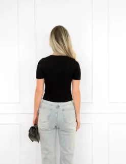 Mary top zwart
