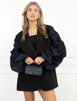 Maryn blazer donker blauw