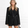 Maud blazer zwart
