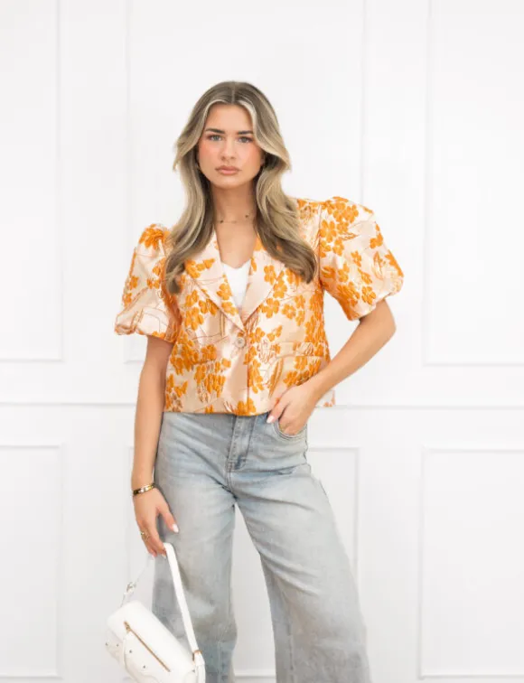 Maxine blazer oranje