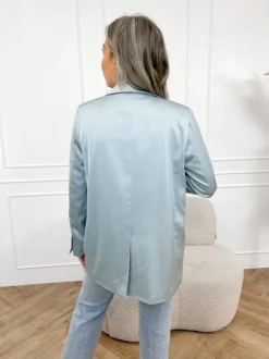 Maya blazer licht blauw