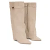 Maya laarzen suède beige