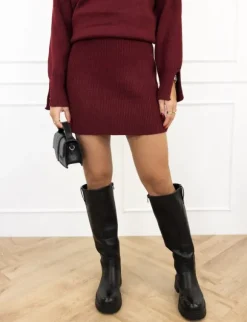 Mayla rok bordeaux