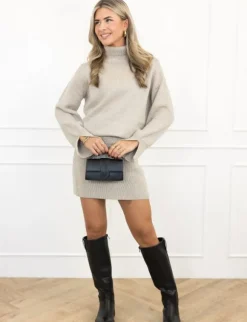 Mayla rok taupe