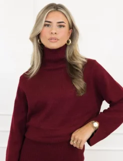 Mayla trui bordeaux