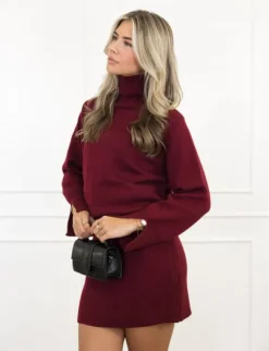 Mayla trui bordeaux