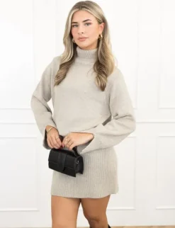 Mayla trui taupe