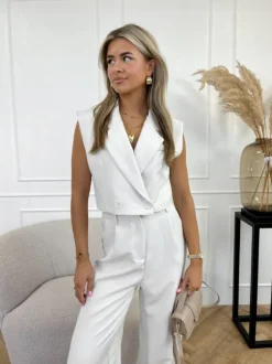 Mayra gilet beige