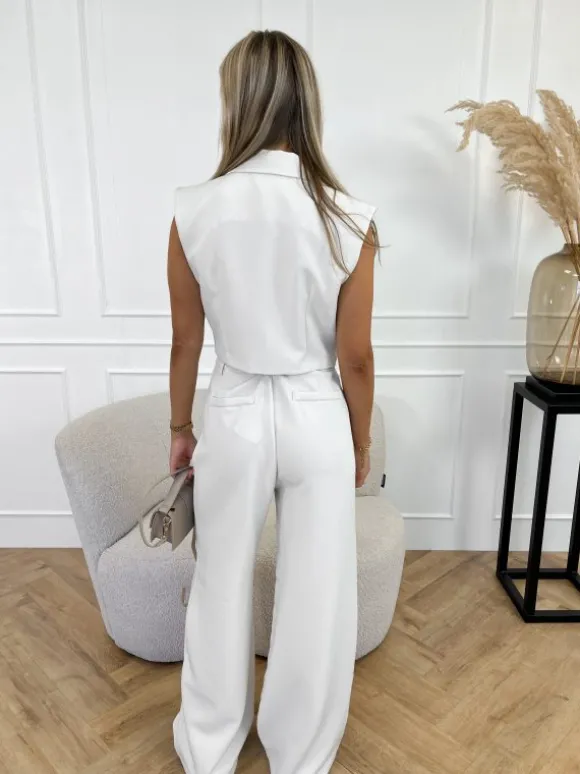 Mayra gilet beige