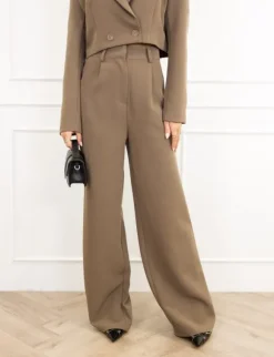 Mayra pantalon bruin