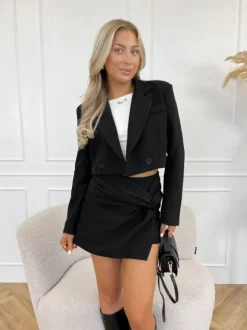 Mayte skort zwart