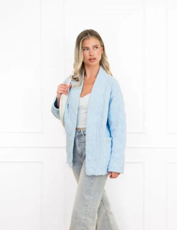 Megan jasje licht blauw