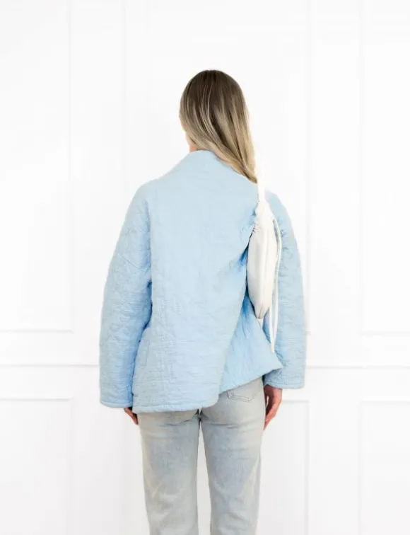 Megan jasje licht blauw