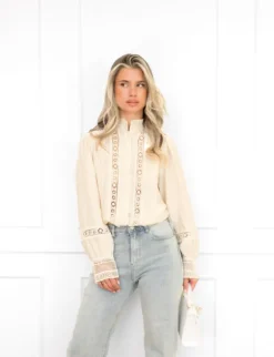 Meike blouse beige