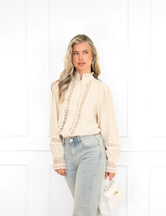 Meike blouse beige