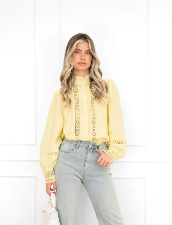 Meike blouse geel