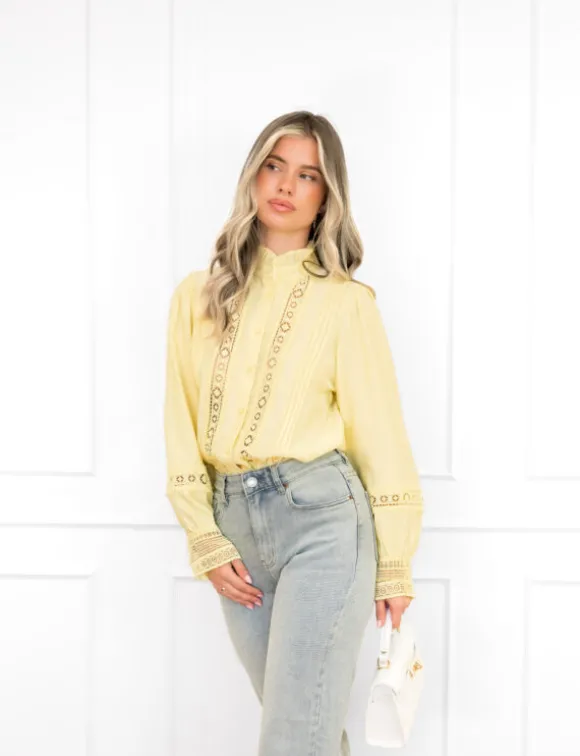 Meike blouse geel