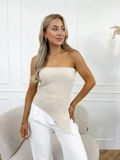 Meike top beige