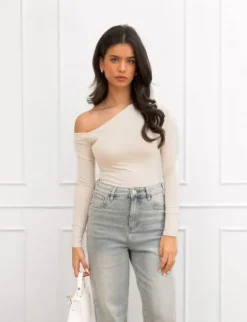 Mel top beige