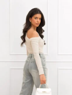 Mel top beige
