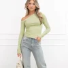 Mel top groen