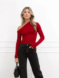 Mel top rood