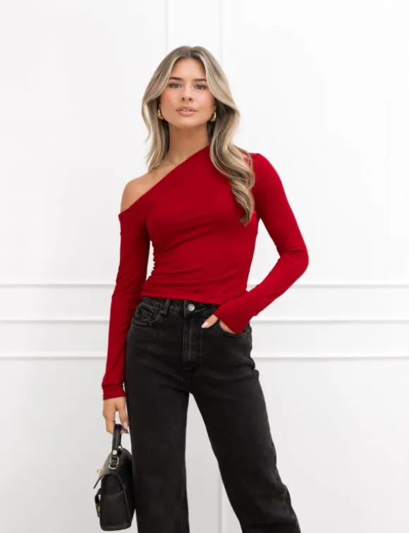 Mel top rood