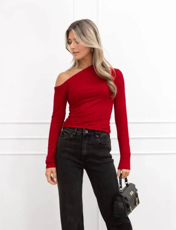 Mel top rood