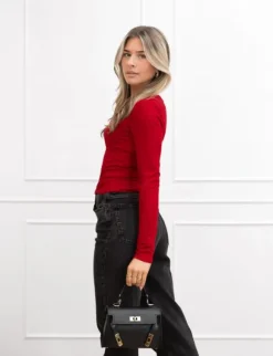 Mel top rood