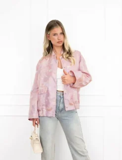 Melanie bomber jacket roze