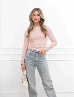 Melina top roze