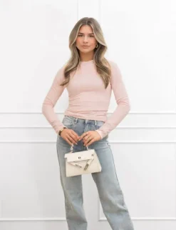 Melina top roze