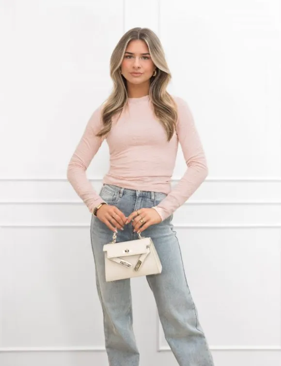 Melina top roze