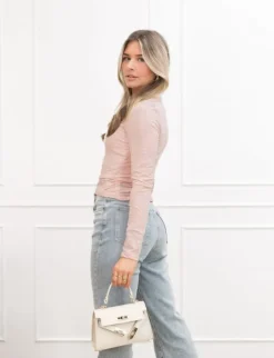 Melina top roze
