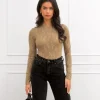 Melina top taupe