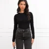 Melina top zwart