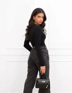 Melina top zwart