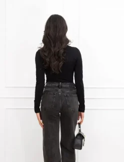 Melina top zwart