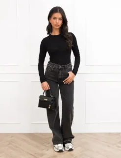 Melina top zwart